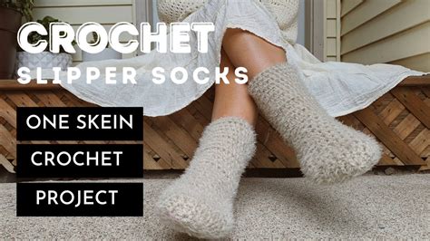 Crochet slipper socks pattern/ Crochet Xmas gift ideas/ FREE pattern ...