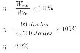 Efficiency | Formula, Calculation & Applications - Lesson | Study.com