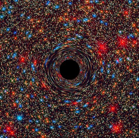 LOOK: NASA shares a photo of a supermassive black hole at the center of ...