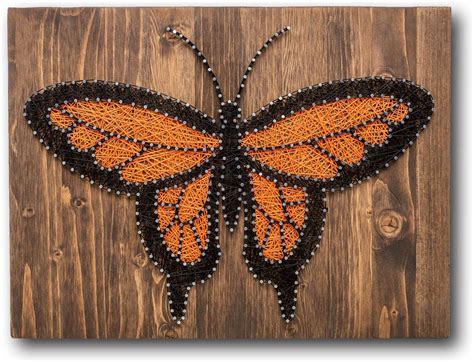 Amazon.com: String of the Art Monarch Butterfly String Art Kit ...