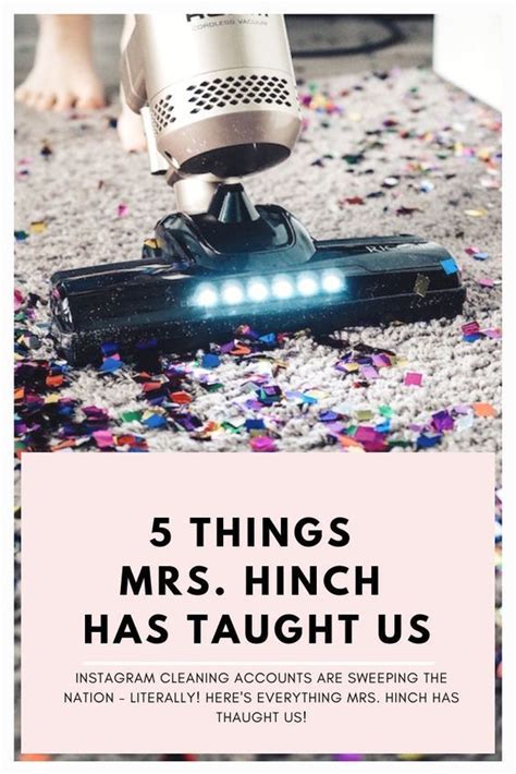 5 Things Mrs Hinch Has Taught Us | Cleaning hacks, House cleaning tips ...