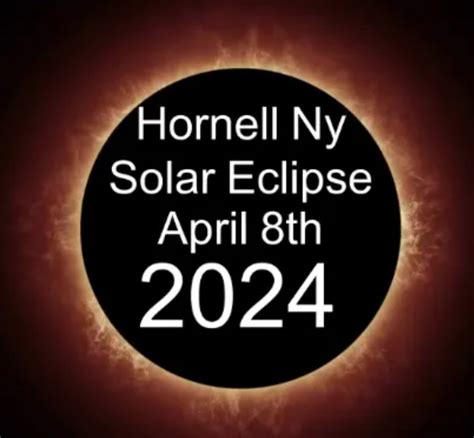 Hornell Prepares for Solar Eclipse Spectacle - The HORNELL SUN