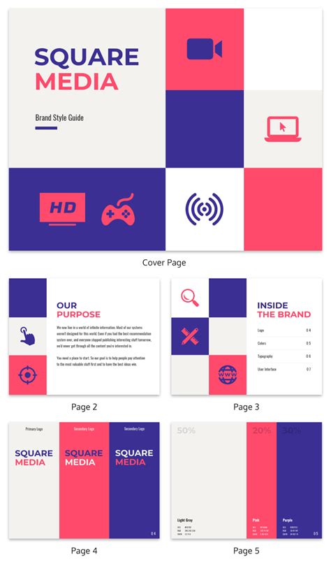 Logo Brand Guidelines Template