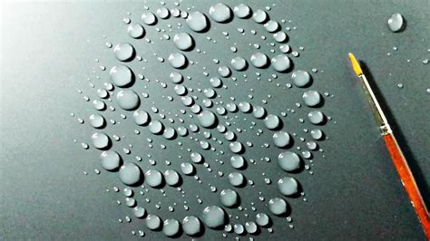 Water Droplet Painting