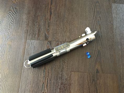 Anakin Lightsaber Prop With Force Crystals Full Metal - Etsy UK