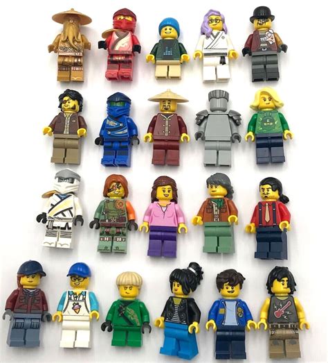 Lego New Ninja Minifigures from NINJAGO City Gardens 71741 Set YOU PICK ...