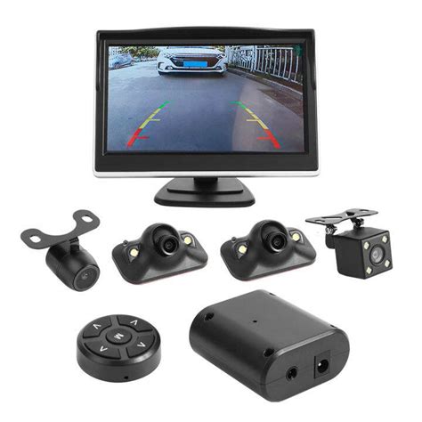 In Stock 360 Degree Bird View System 4 Camera Car DVR Recording Cam ...