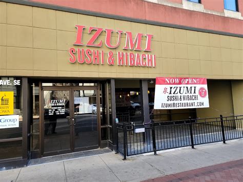 Izumi Sushi & Hibachi | 221 2nd Ave SE, Cedar Rapids, IA 52401, USA