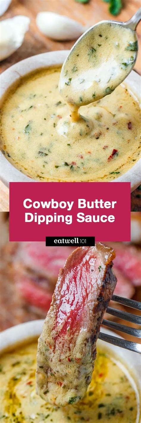 Cowboy Butter Dipping Sauce | Recipes, Beef recipes, Sauce recipes