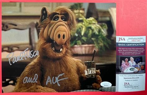 Paul Fusco Autographed ALF 8x10 Photo B Signed Creator Puppeteer JSA ...