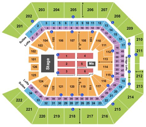 Golden 1 Center Sacramento Seating Chart Rows | Elcho Table