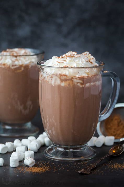 Homemade Hot Chocolate Recipe - NatashasKitchen.com