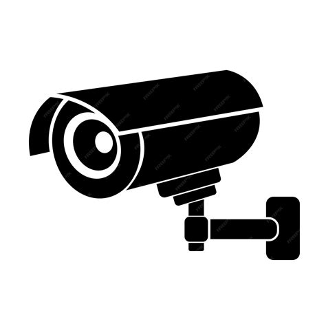 Premium Vector | CCTV camera icon logo vector design template