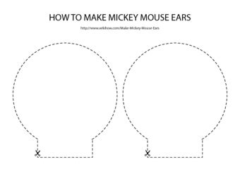 How to Make Mickey Mouse Ears: 12 Steps (with Pictures) - wikiHow