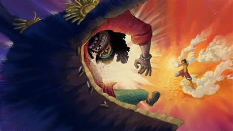 Luffy vs Blackbeard in impel down | Luffy, Blackbeard, One piece pictures