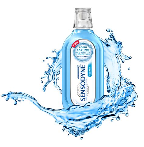 Sensodyne Splash Mouthwash CG Visuals on Behance