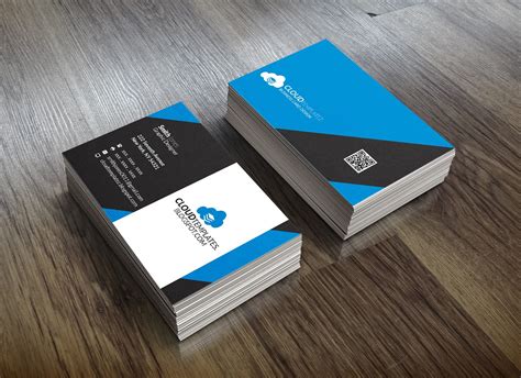 Professional & Modern Business Card Template - Cloud Templatez - All ...