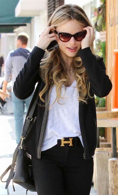 Halston Sage Casual Style – Out in Los Angeles – April 2015 – celebsla.com