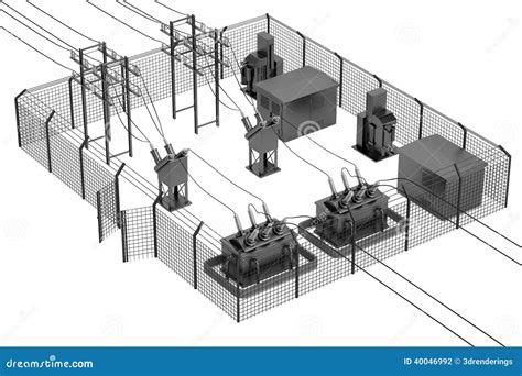 Substation Stock Illustrations – 267 Substation Stock Illustrations ...