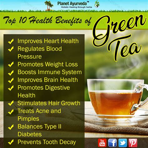 Benefits Of Green Tea To The Heart - health benefits