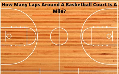 How Many Laps Around A Basketball Court Is A Mile?