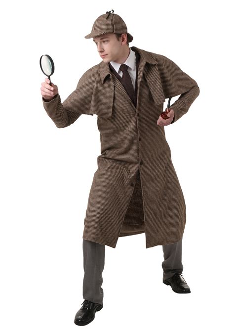 Men's Sherlock Holmes Costume