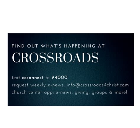 Crossroads Church | Home