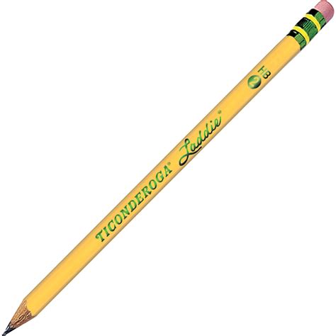 Ticonderoga, DIX13304, Laddie Pencil with Eraser, 12 / Dozen - Walmart ...