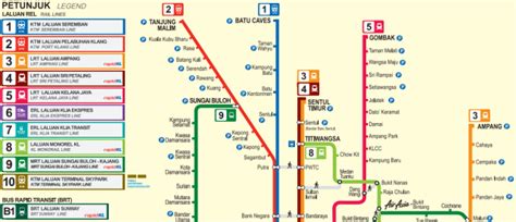 KL Sentral Station Maps (Transit Route, Station Map & Floor Directory)