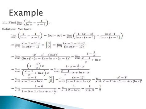 Indeterminate Forms and L' Hospital Rule | PPT