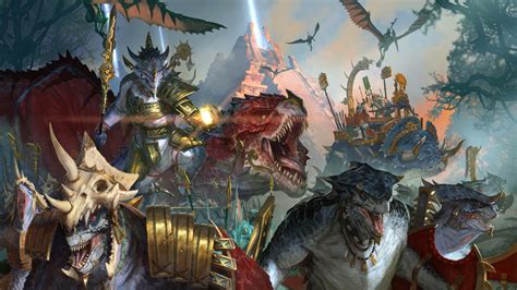 ArtStation - Total War: Warhammer 2-Lizardmen