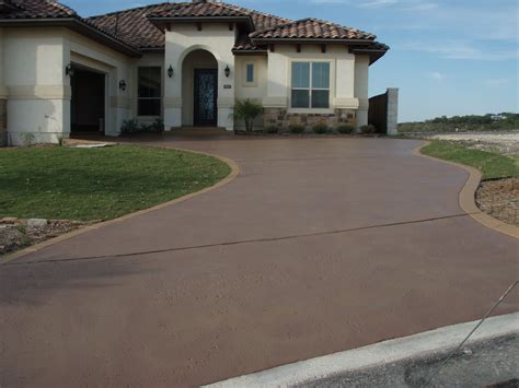 Stained concrete driveways, patios, sidewalks, garages | Driveway ...