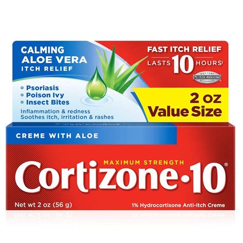 Cortizone 10 Anti-Itch Creme, 2-oz | Anti itch, Anti itch cream ...