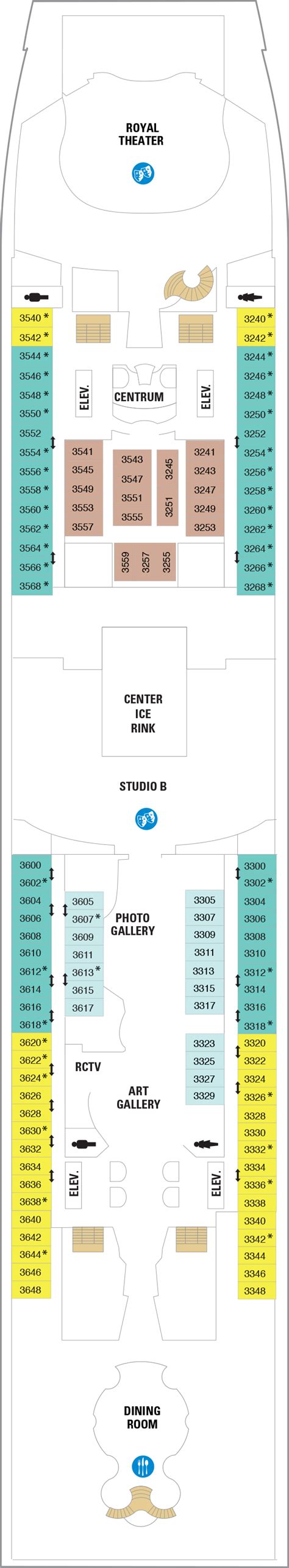 Royal Caribbean Interior Room Floor Plan | Floor Roma