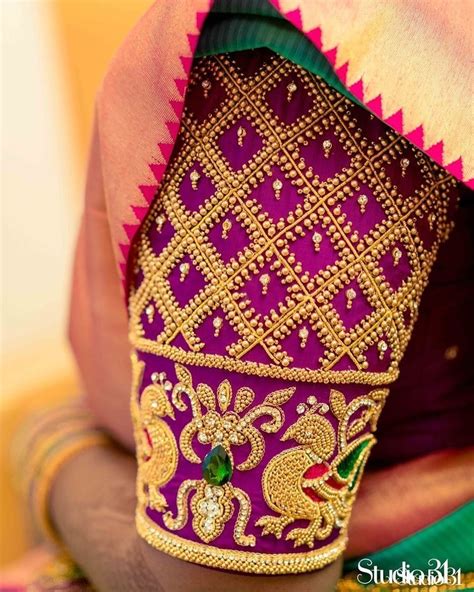 Aari Work – Hand Work Design – Maggam Work – Bridal Blouse Designs ...