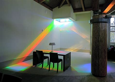 solar light art installation – Erskine Solar Spectrum Art