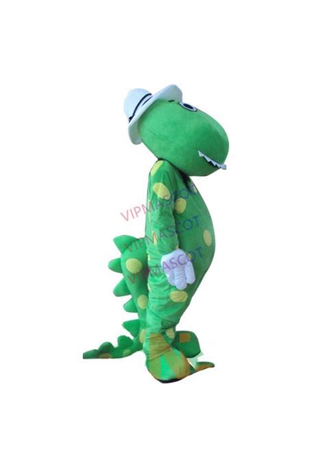 Dorothy The Dinosaur Mascot Costume Green Dinosaur Mascot Costume ...