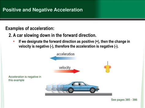 PPT - 9.1 Describing Acceleration PowerPoint Presentation, free ...