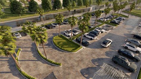 Car Parking Landscape Design - BraedongroChapman