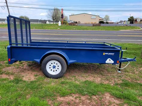 NEW 2023 Belmont 5x10 Solid Side Utility Trailer 3K (UT510SS ...