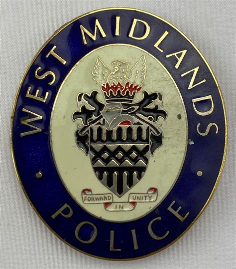 West Midlands Police Badge | Time Militaria