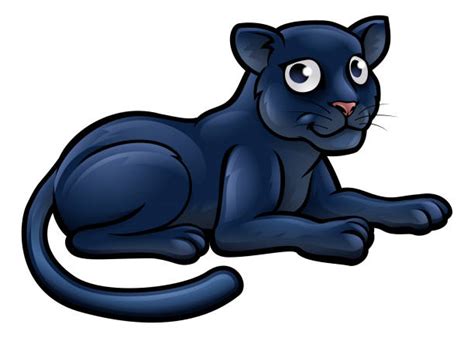 Cute Panther Clipart Image