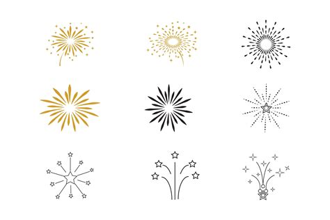 Fireworks Logo Vector Graphic by Redgraphic · Creative Fabrica