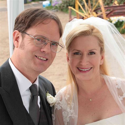 Angela Kinsey of The Office Is Married! See Her Super Sweet Wedding Photos