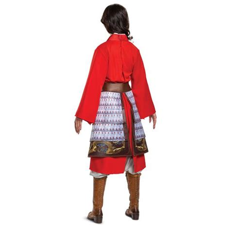 Mulan Hero Red Dress Deluxe Adult Costume - Imaginations Costume & Dance