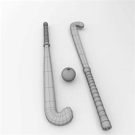 Hockey Stick - 3D Model by firdz3d