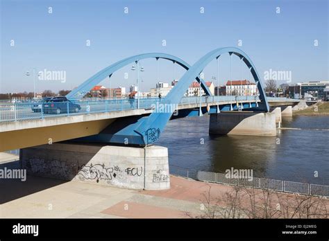 Oder Bridge, Frankfurt Oder, Germany Stock Photo - Alamy