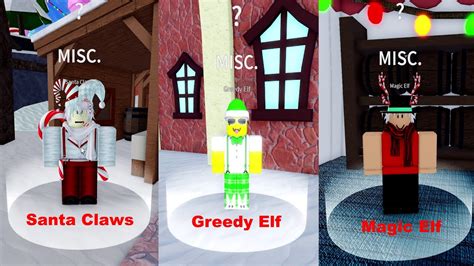 Santa Claws, Greedy Elf, Magic Elf NPC Locations | Third Sea | Blox ...