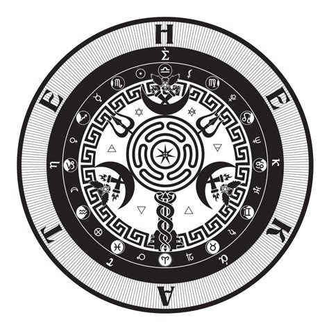 Hecate's Wheel, Strophalos Meaning, Symbolism, Origin And Uses - Review Mr.