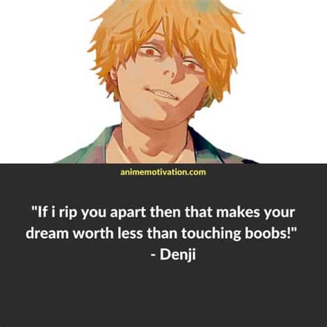 A Collection Of The Best Denji Quotes from Chainsaw Man!